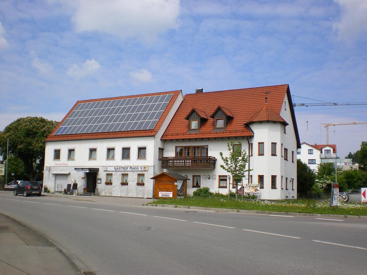 Gasthof Magg Biberbach (Bavaria) Exterior foto